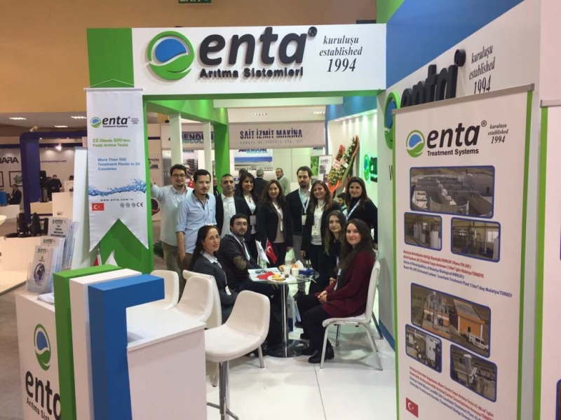 ENTA, IFAT EURASIA 2017’DA YERİNİ ALDI