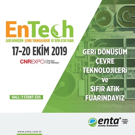 GERİ DÖNÜŞÜM – ÇEVRE TEKNOLOJİLERİ VE SIFIR ATIK FUARINDAYIZ.